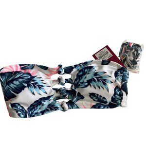 So size XS (0-1) Junior Swim knot front Bandeau Top XS